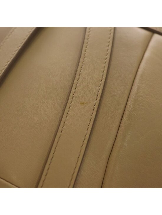 Miu Miu Matelasse Mini Backpack Beige Leather Gold main image 6